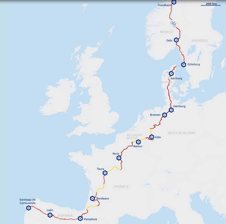 Itinéraire Eurovelo3