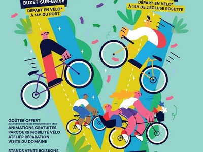 Affiche Fête du Vélo Montesquieu 2024