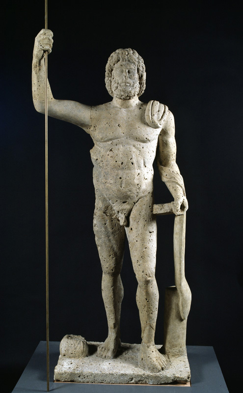 antiquite statue de jupiter-musee daquitaine