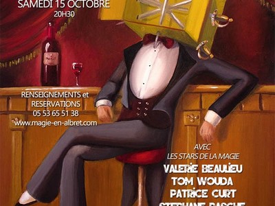 Affiche Festival de Magie Barbaste 2022