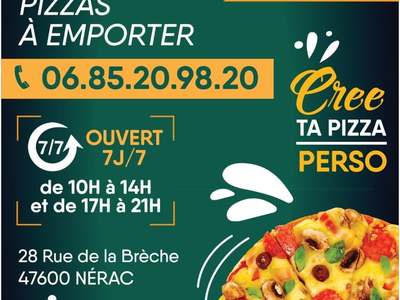 Affiche Mix Ta Pizza 2021 Néra