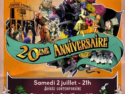 Affiche Spectacle école de danse Albret Communauté Nerac 2022