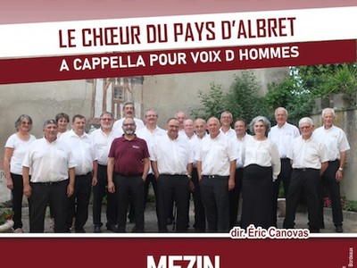 Affiche concert de gala choeur du Pays d'Albret 2022
