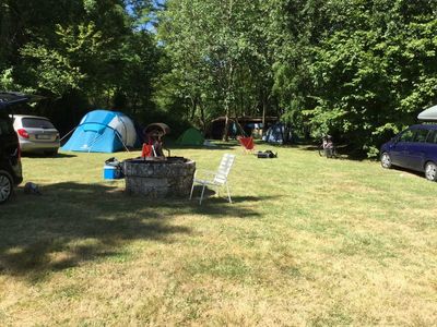 Camping extérieur gare d'andiran