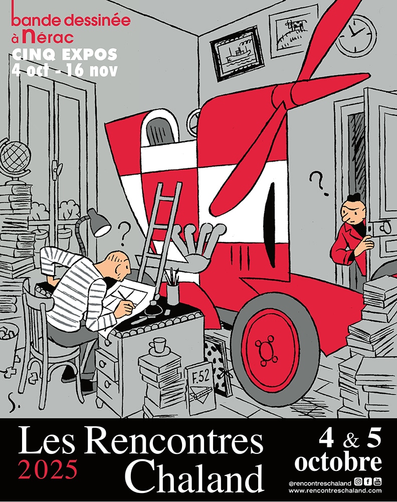 Affiche Rencontres Chaland Nerac 2025