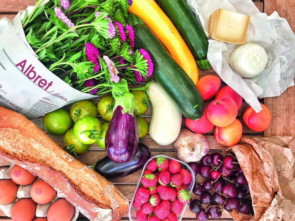 marché en Albret
