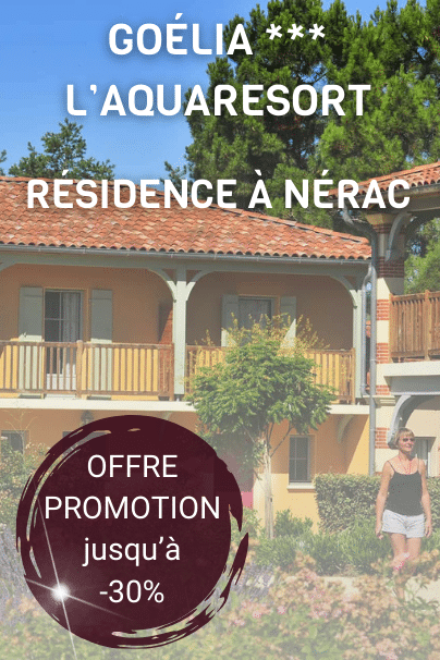 offre promotion goélia nérac 30% de réduction